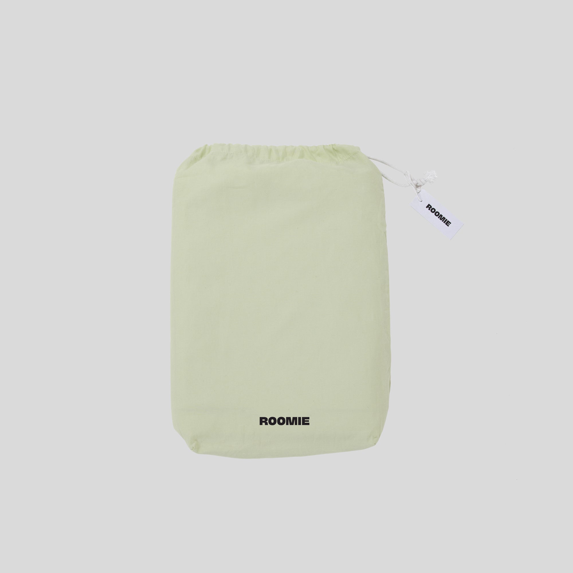 Roomie matcha green organic cotton bag